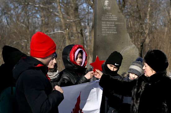 Траурные мероприятия в ЛНР по случаю годовщины расстрела молодогвардейцев