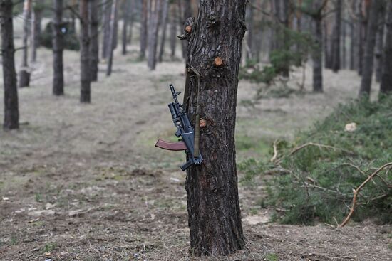 Боевая работа танкистов в зоне СВО