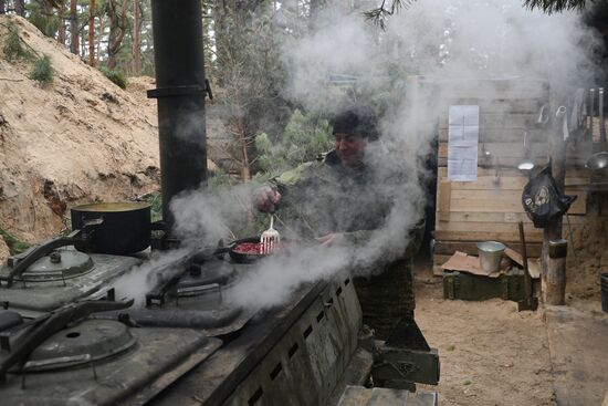 Боевая работа танкистов в зоне СВО