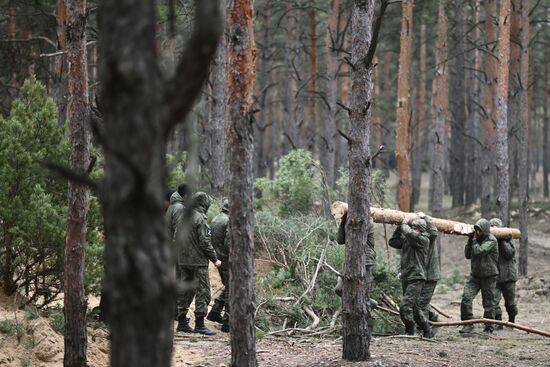 Боевая работа танкистов в зоне СВО