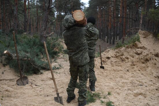 Боевая работа танкистов в зоне СВО