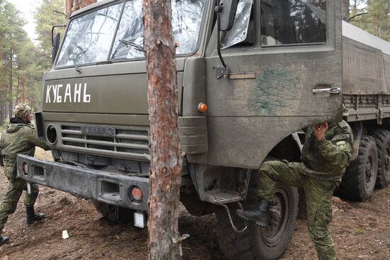 Боевая работа танкистов в зоне СВО