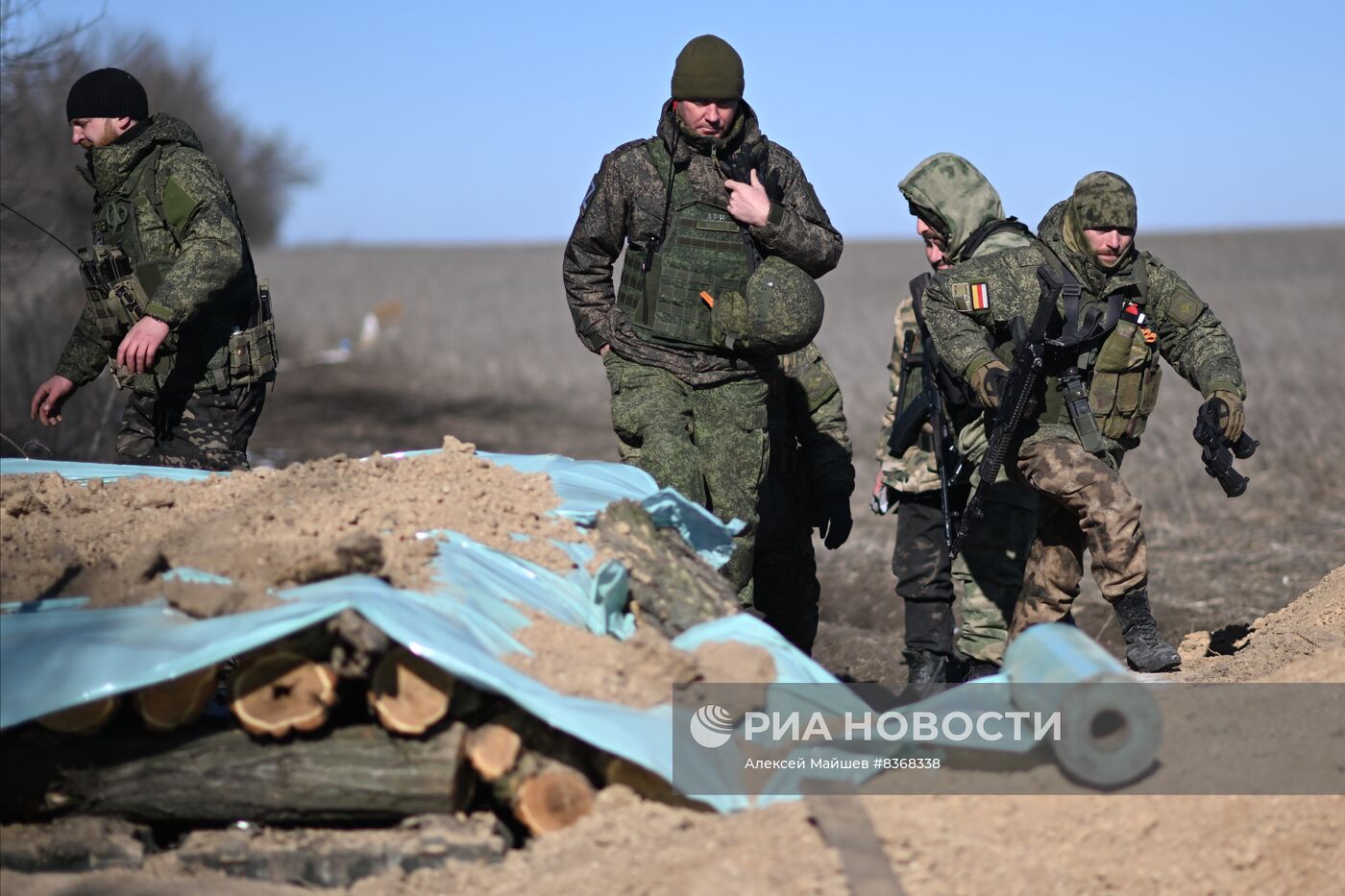 Боевая работа мотострелковых подразделений в зоне СВО