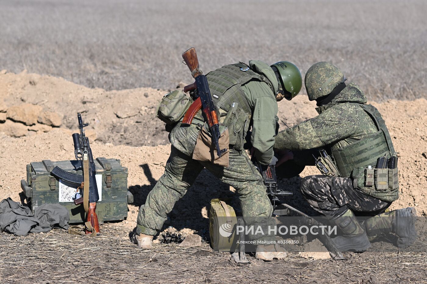 Боевая работа мотострелковых подразделений в зоне СВО