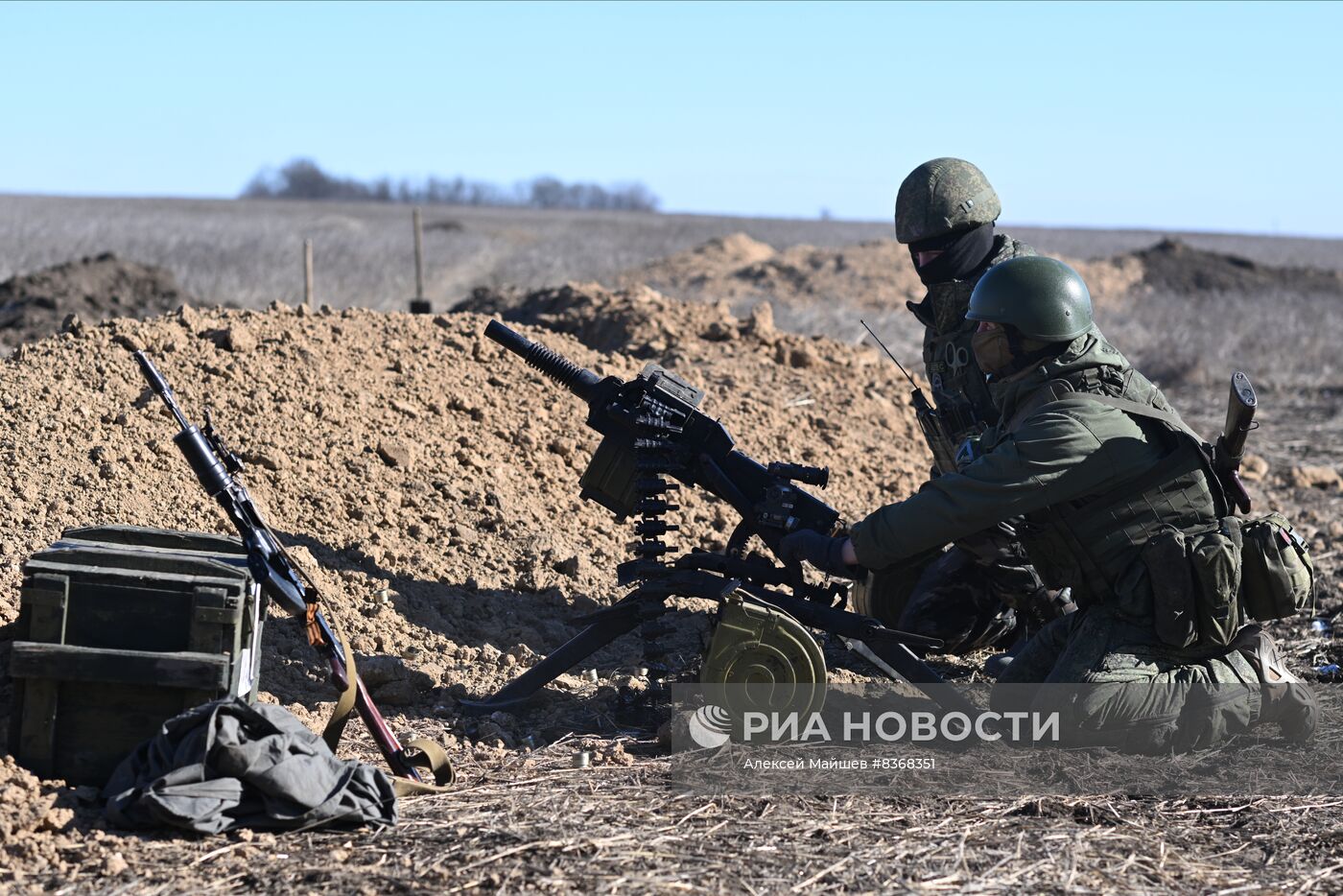 Боевая работа мотострелковых подразделений в зоне СВО