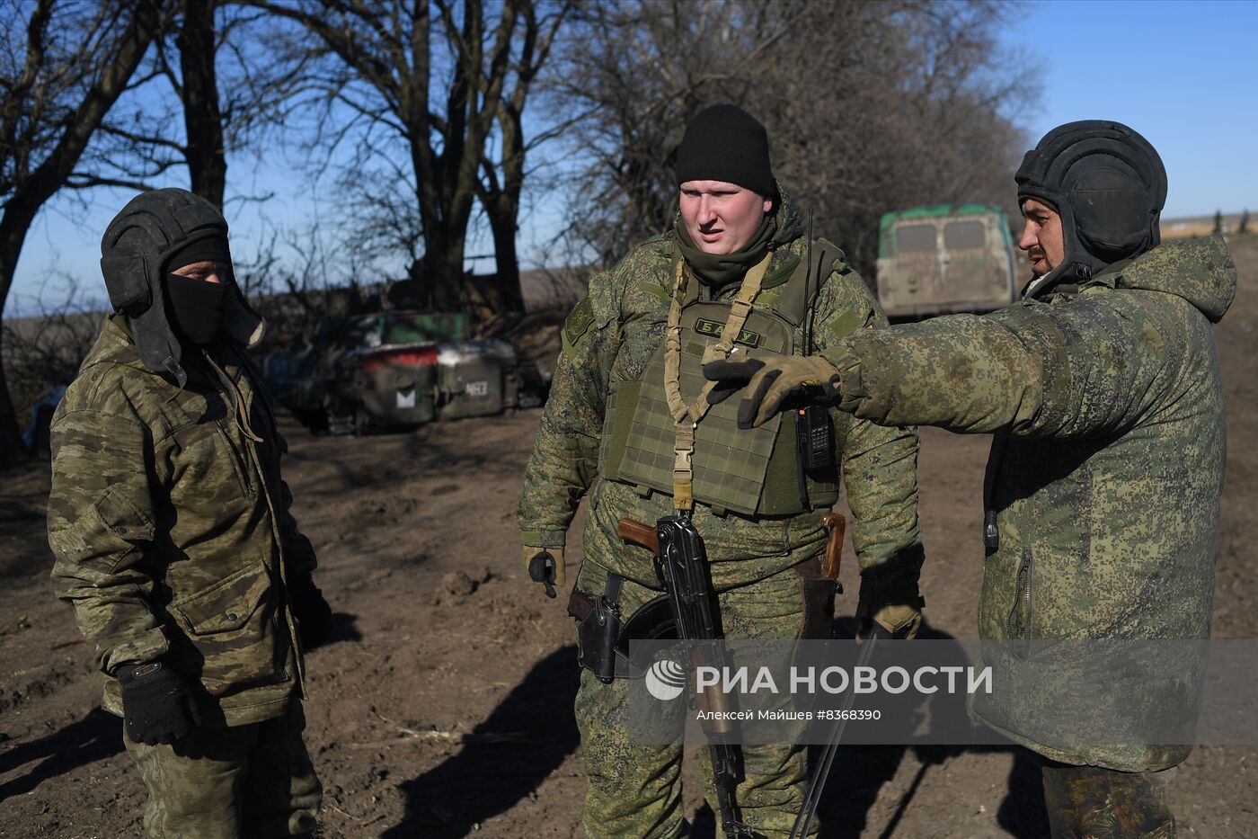 Боевая работа мотострелковых подразделений в зоне СВО