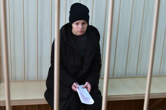 Избрание меры пресечения по делу о взрыве газа в жилом доме в Новосибирске