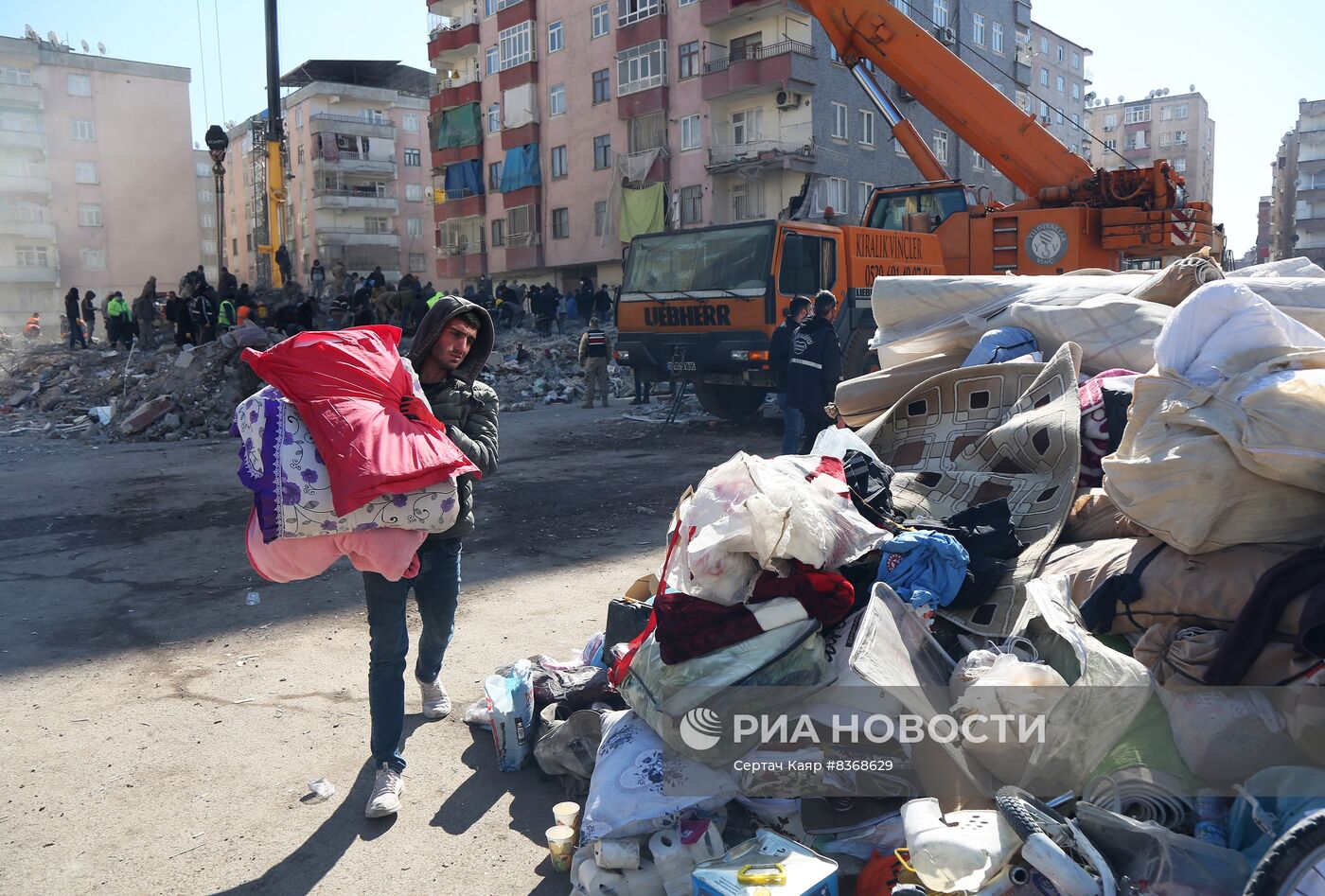 Ликвидация последствий землетрясения в Турции