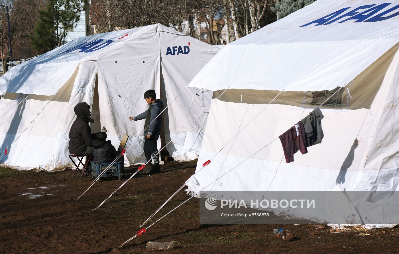 Ликвидация последствий землетрясения в Турции