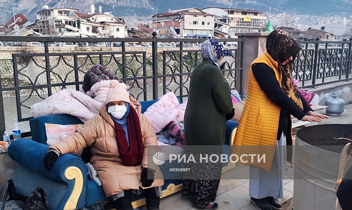 Ликвидация последствий землетрясения в Турции