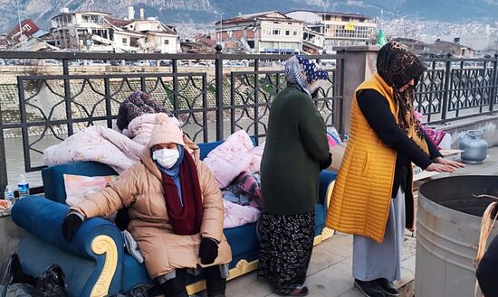 Ликвидация последствий землетрясения в Турции