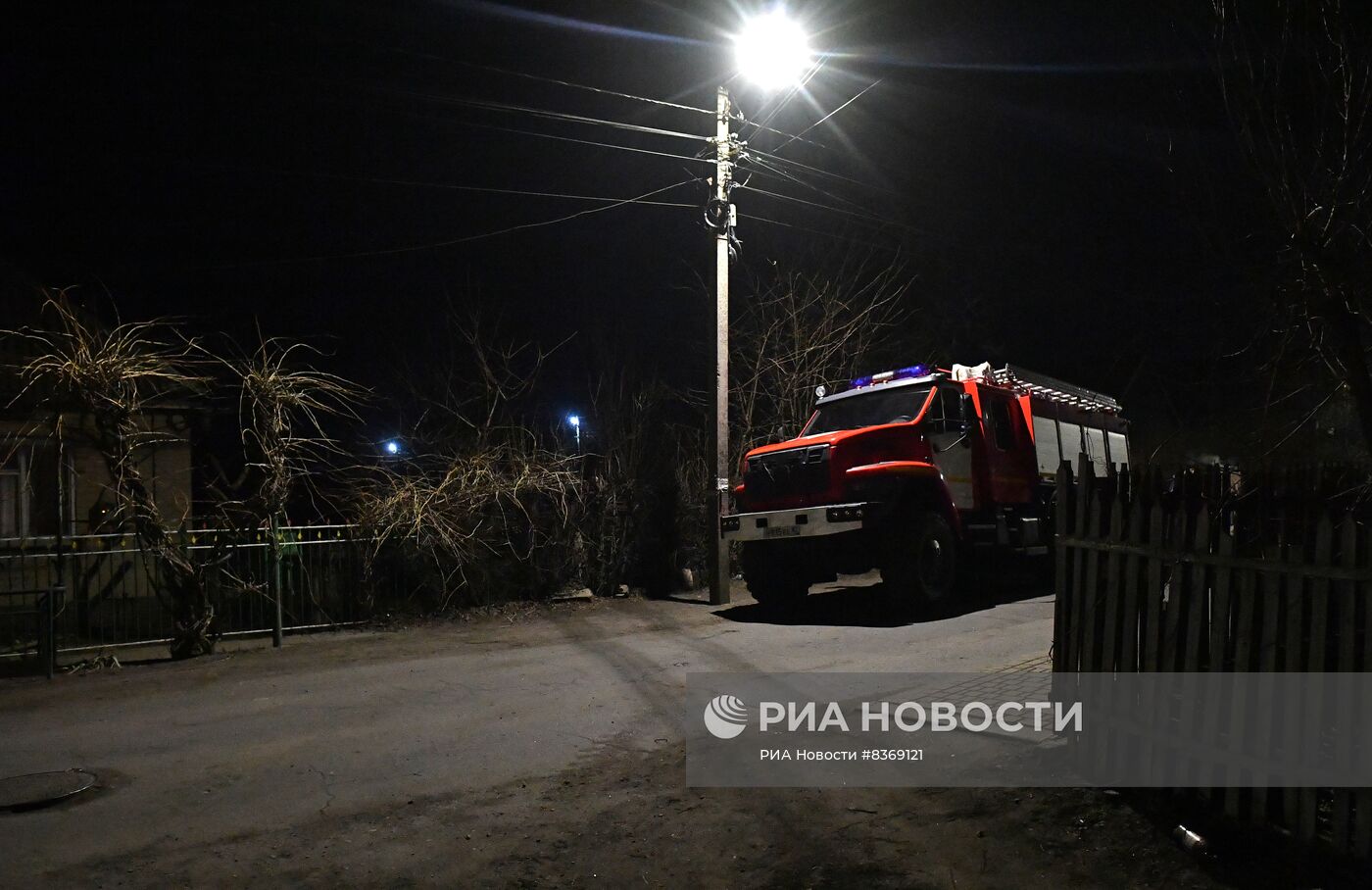 Последствия обстрела Мелитополя