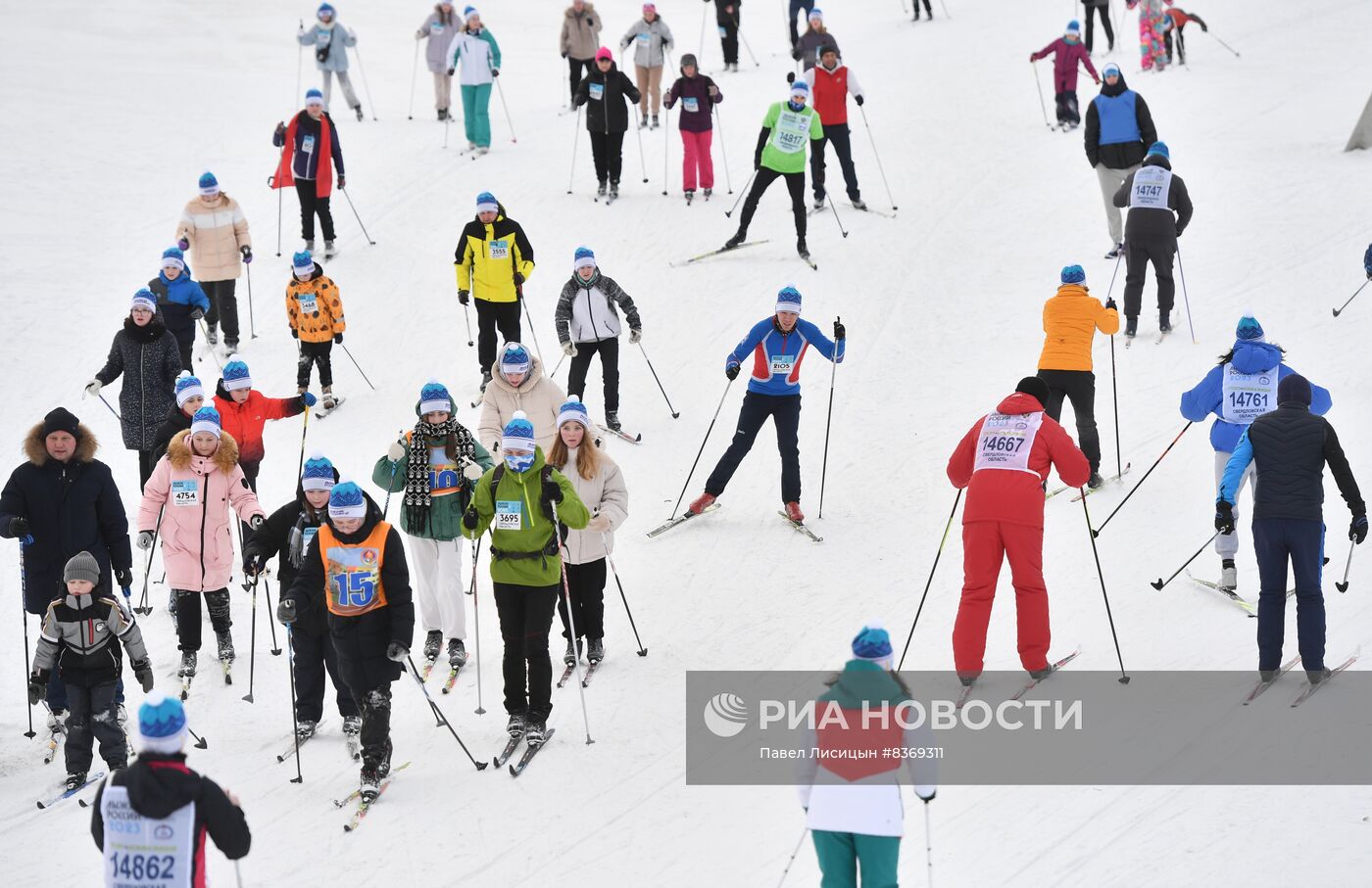 Всероссийская массовая лыжная гонка "Лыжня России - 2023"