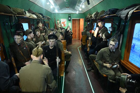 Выставка-музей "Поезд Победы" в Ростове-на-Дону