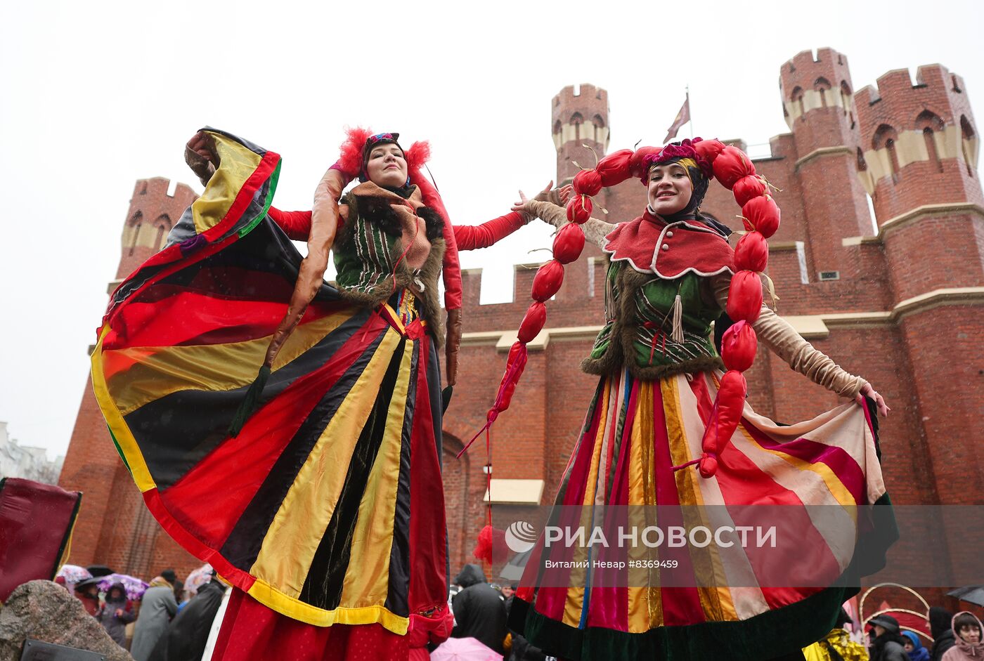 Праздник длинной колбасы в Калининграде