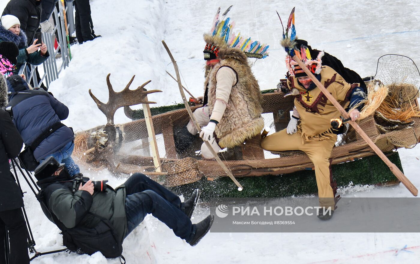 Фестиваль креативных санок SunnyFest в Татарстане