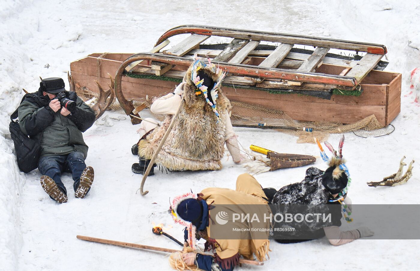 Фестиваль креативных санок SunnyFest в Татарстане