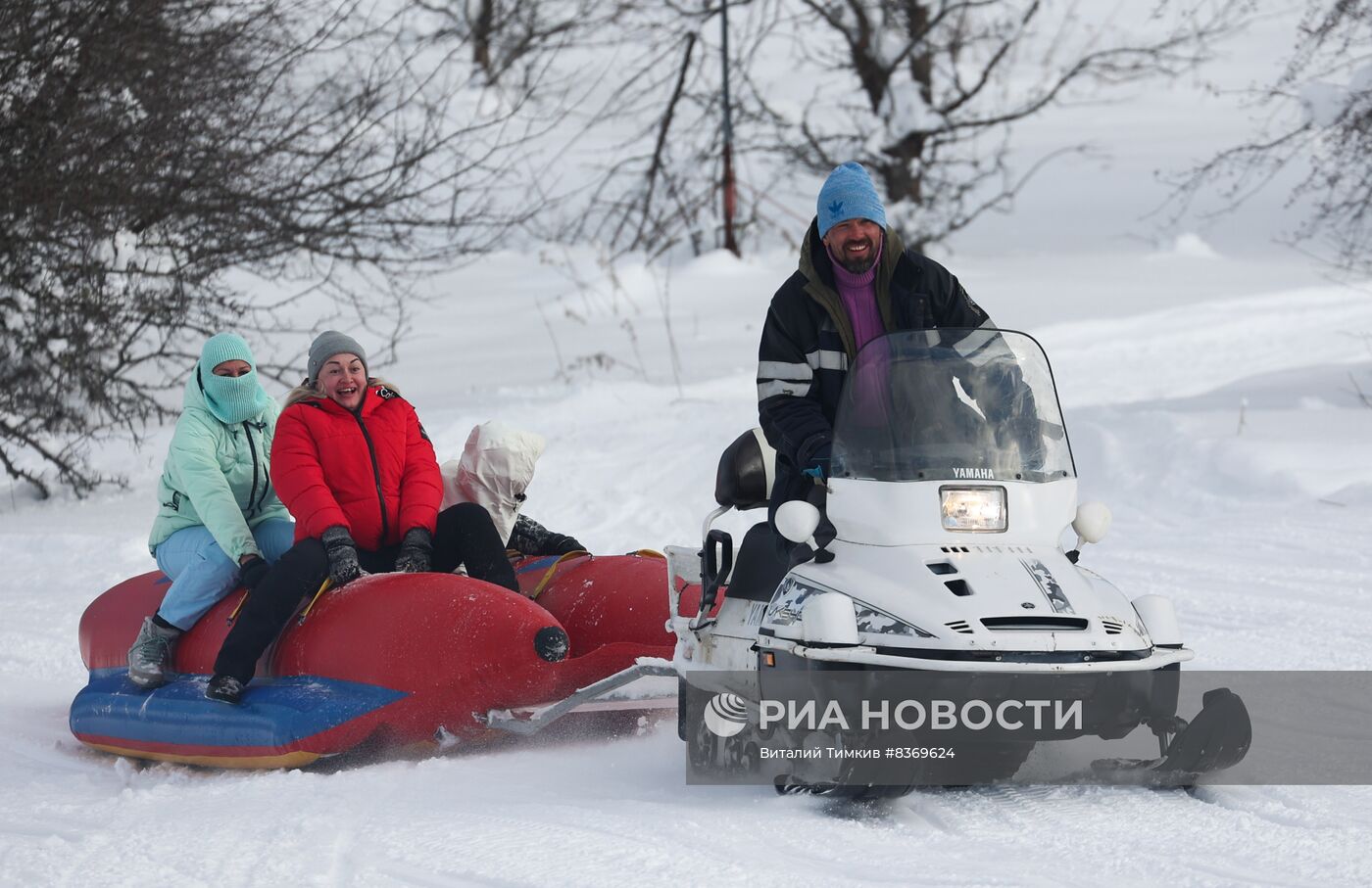 Зима в республике Адыгея