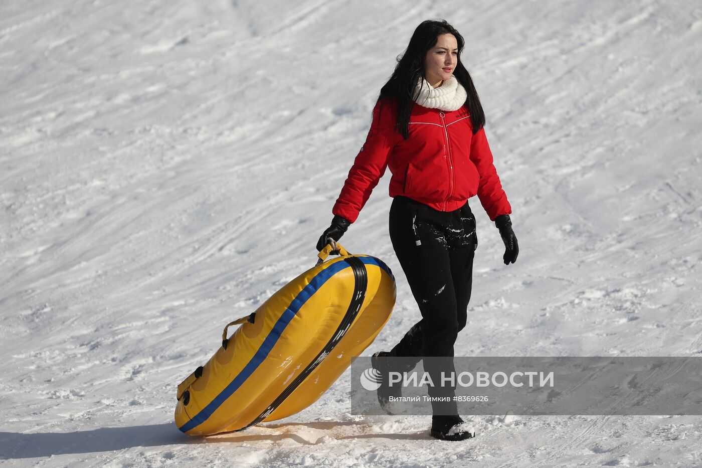 Зима в республике Адыгея