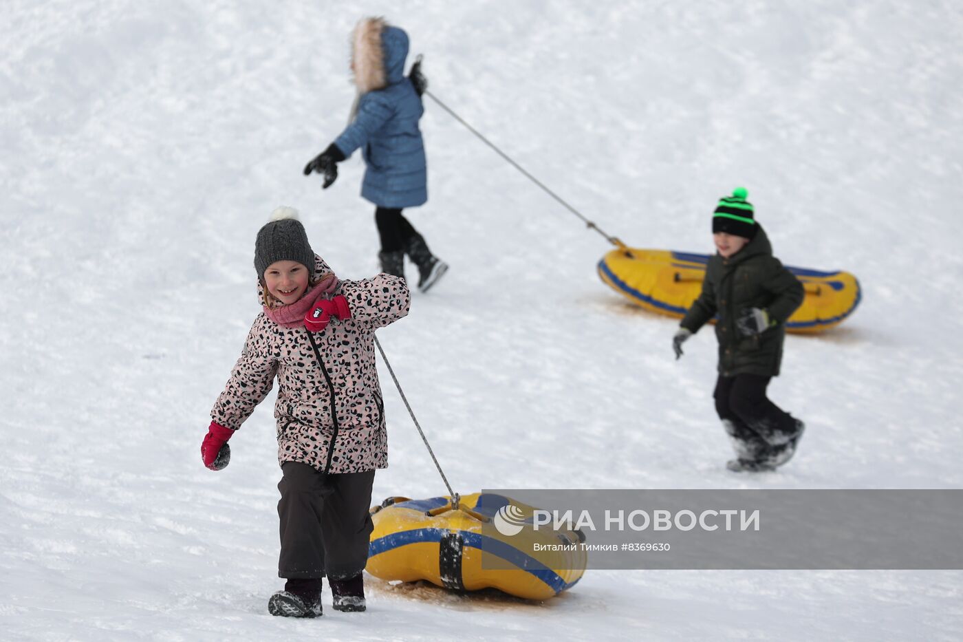 Зима в республике Адыгея