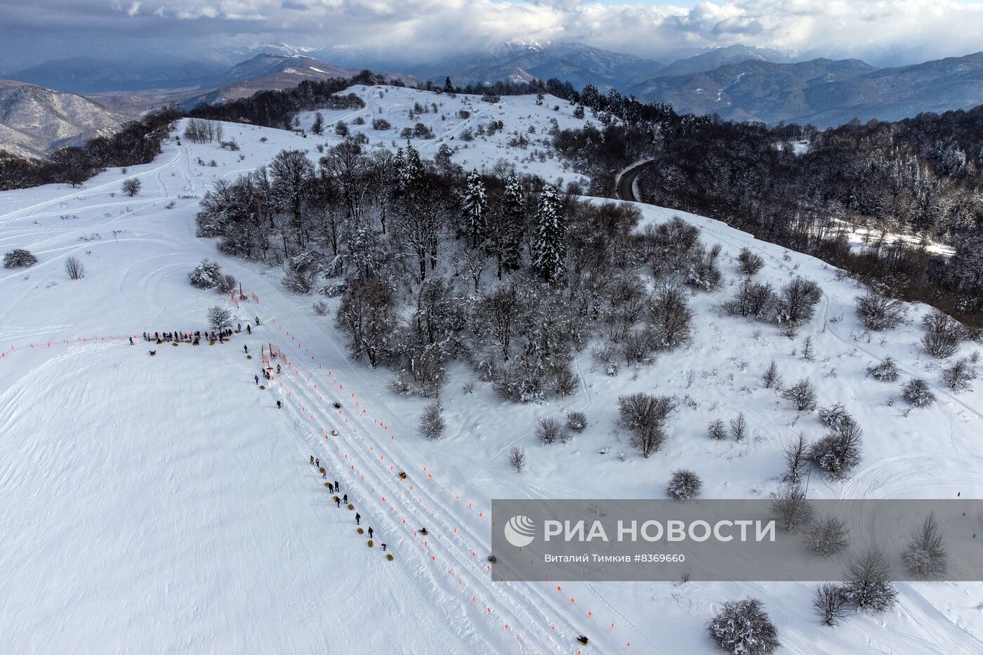 Зима в республике Адыгея