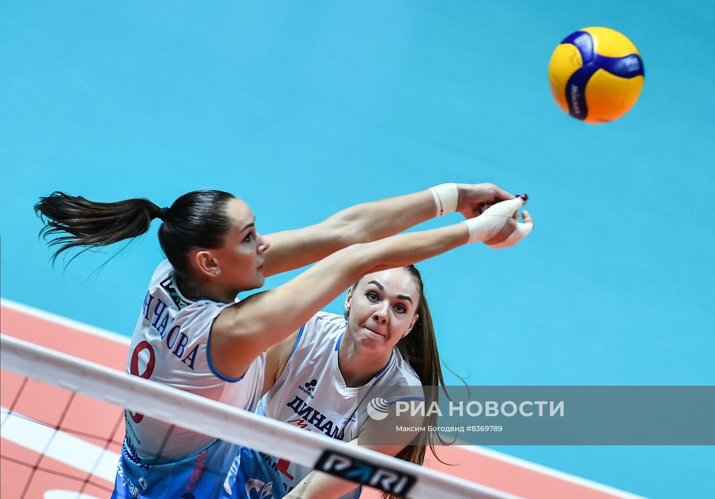 Волейбол. Суперлига. Женщины. Матч "Динамо-Ак Барс" - "Динамо" (Москва)