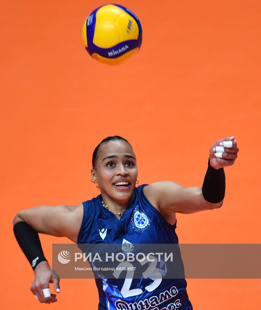 Волейбол. Суперлига. Женщины. Матч "Динамо-Ак Барс" - "Динамо" (Москва)