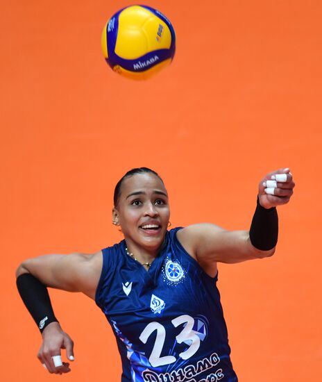 Волейбол. Суперлига. Женщины. Матч "Динамо-Ак Барс" - "Динамо" (Москва)