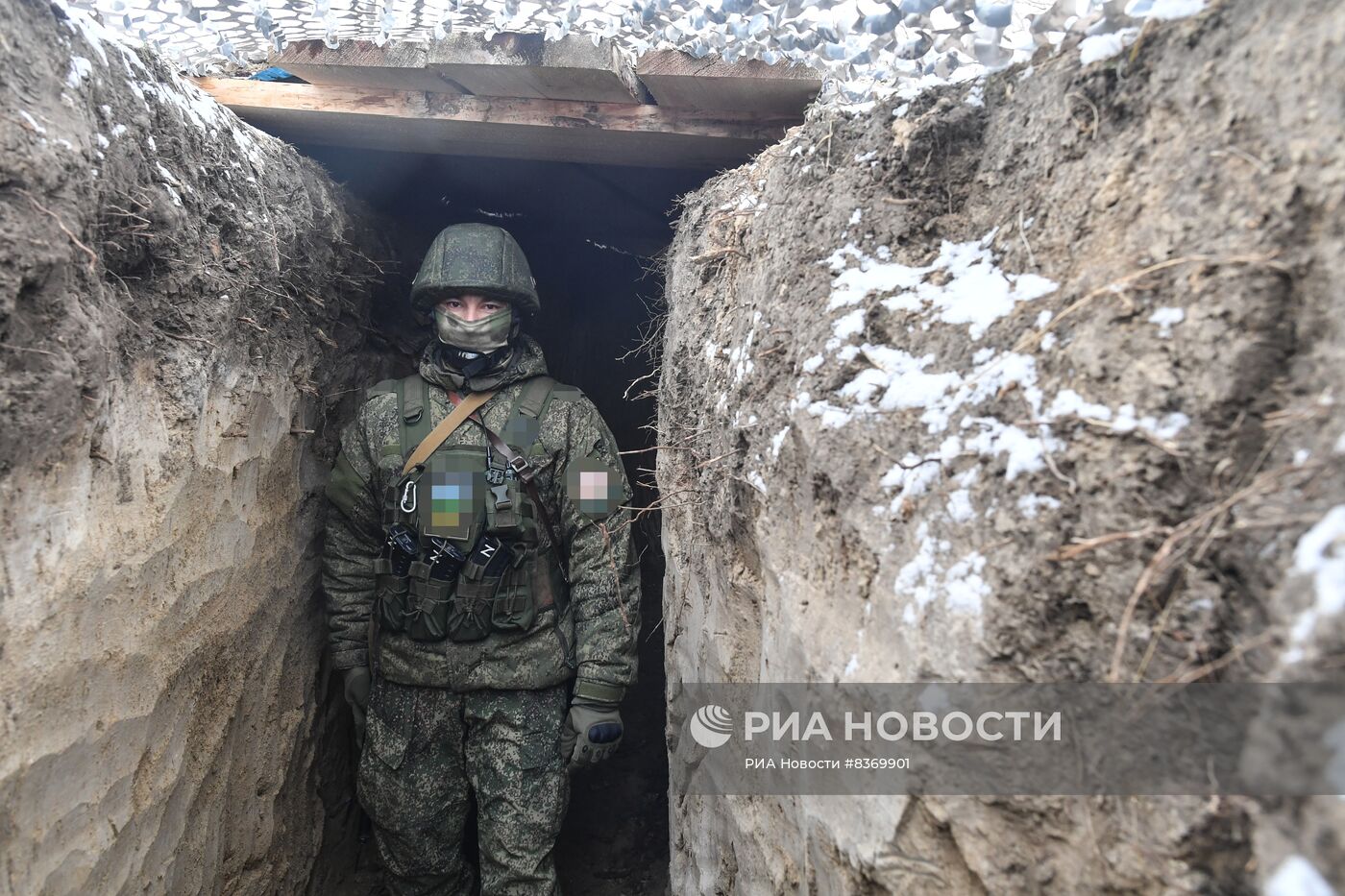 Позиции ВС РФ в южном секторе спецоперации