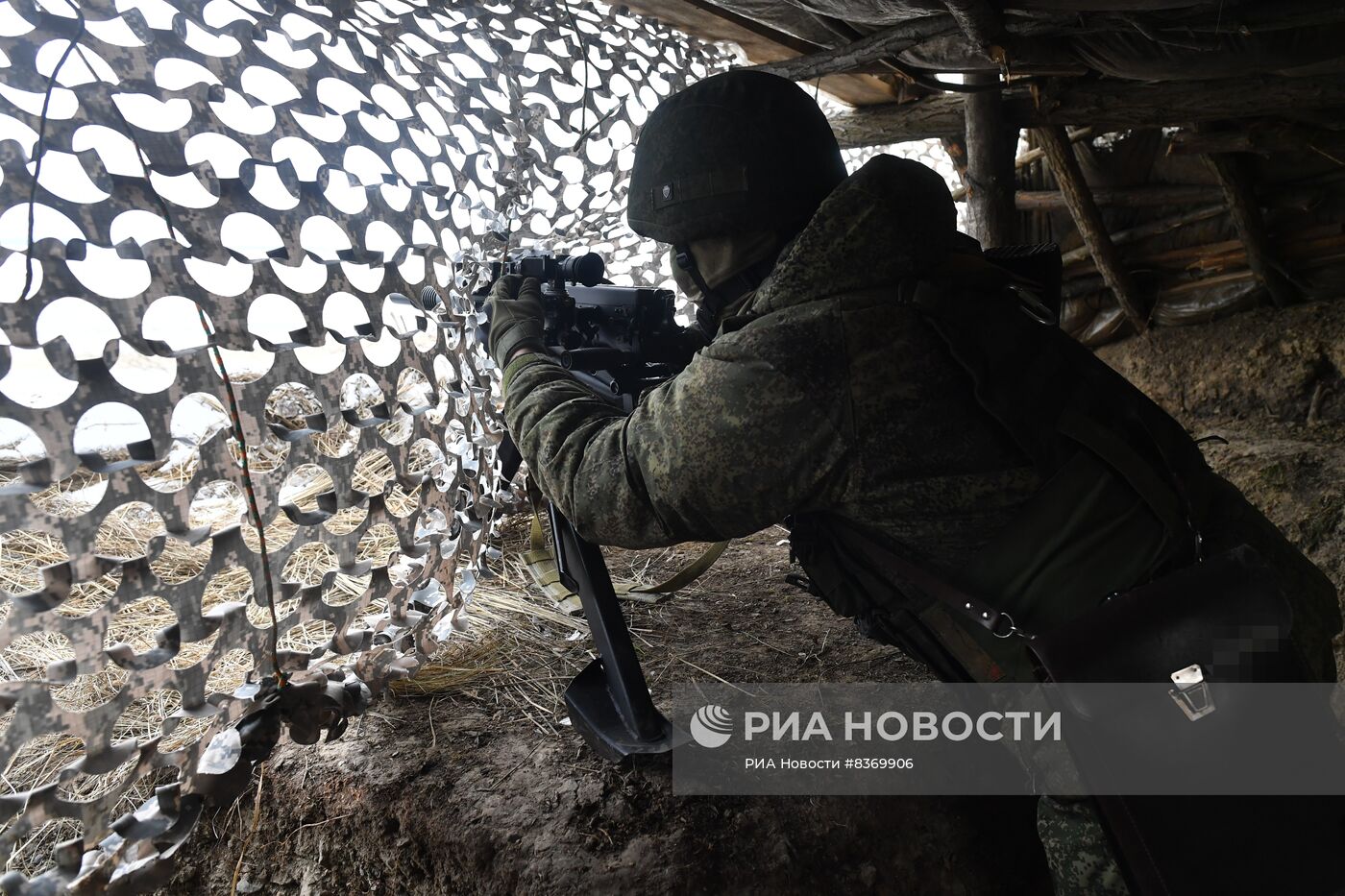 Позиции ВС РФ в южном секторе спецоперации