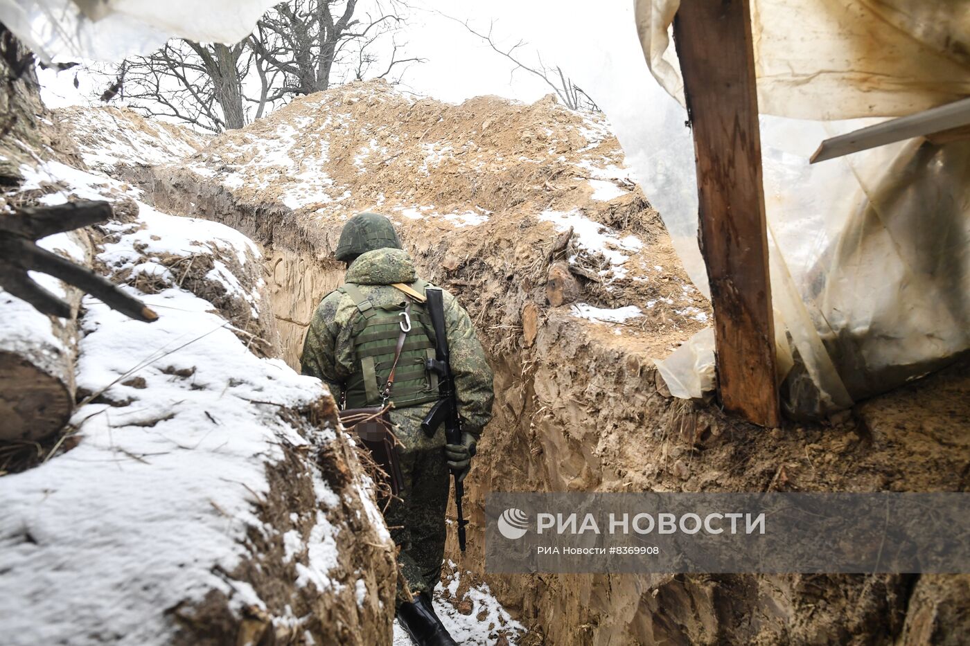 Позиции ВС РФ в южном секторе спецоперации