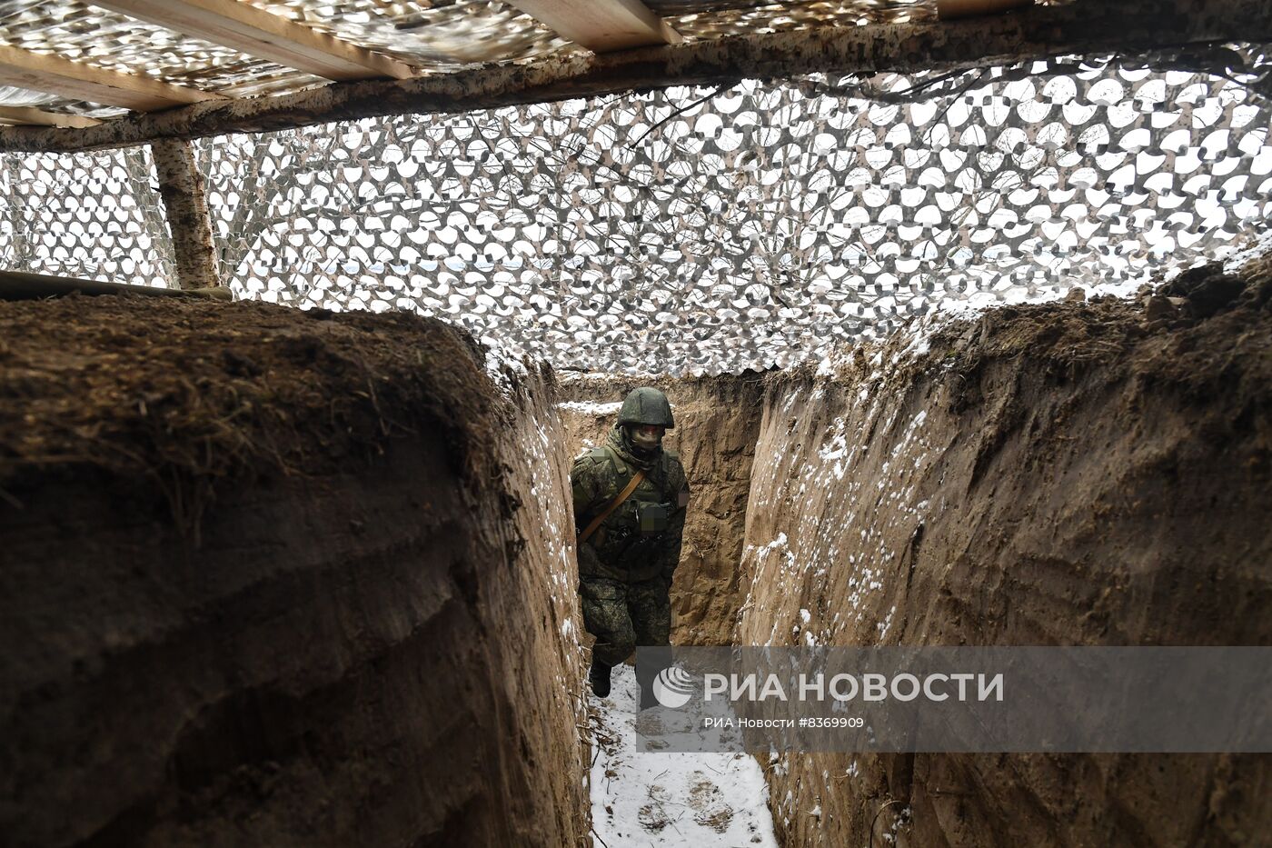 Позиции ВС РФ в южном секторе спецоперации