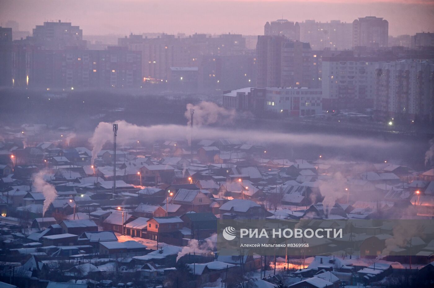 Мороз в Омске