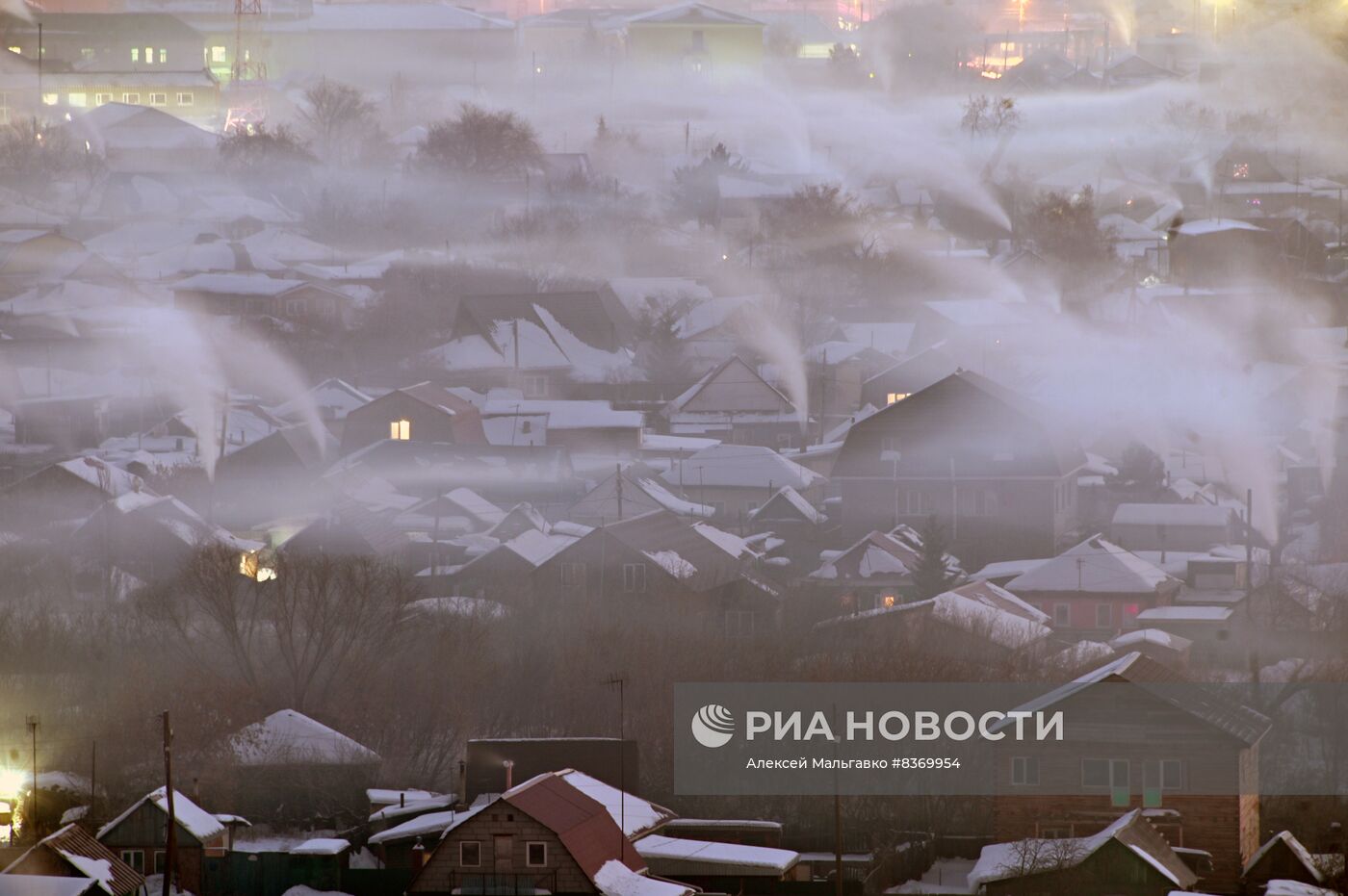 Мороз в Омске