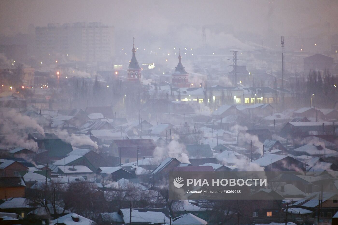 Мороз в Омске