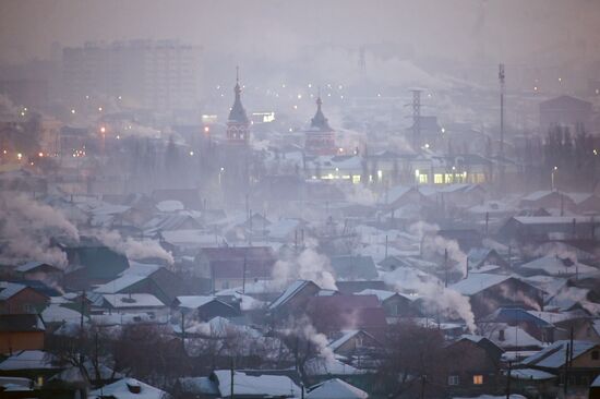 Мороз в Омске