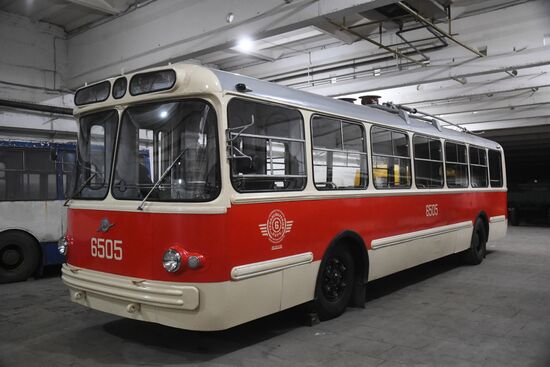 Фонды хранения коллекции музея транспорта Москвы