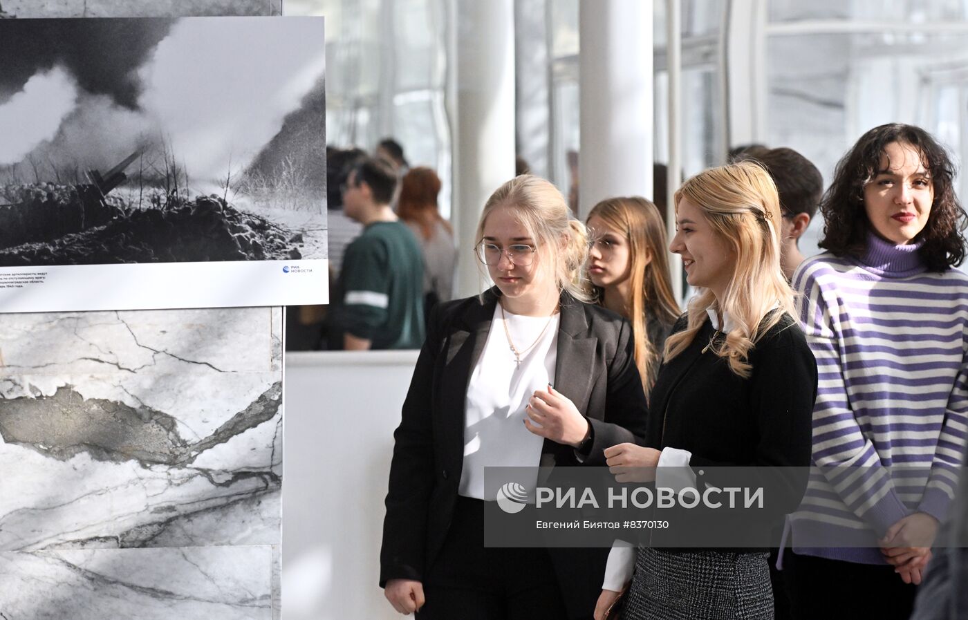 Открытие фотовыставки "Освобождение. Луганск"