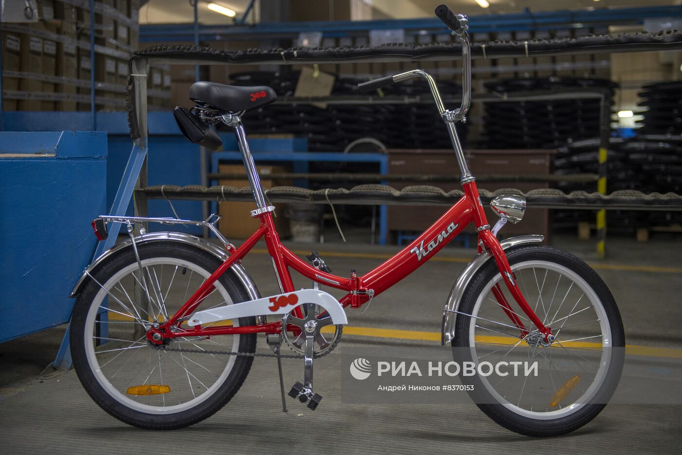 Производство велосипедов "Кама" на заводе "Форвард" в Пермском крае