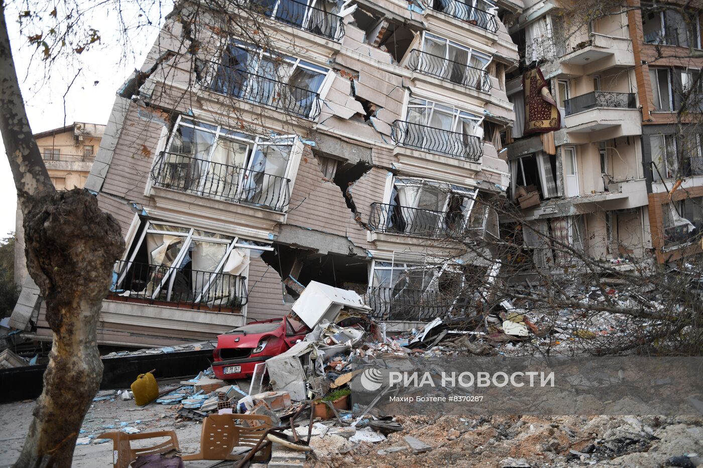 Ликвидация последствий землетрясения продолжается в Турции
