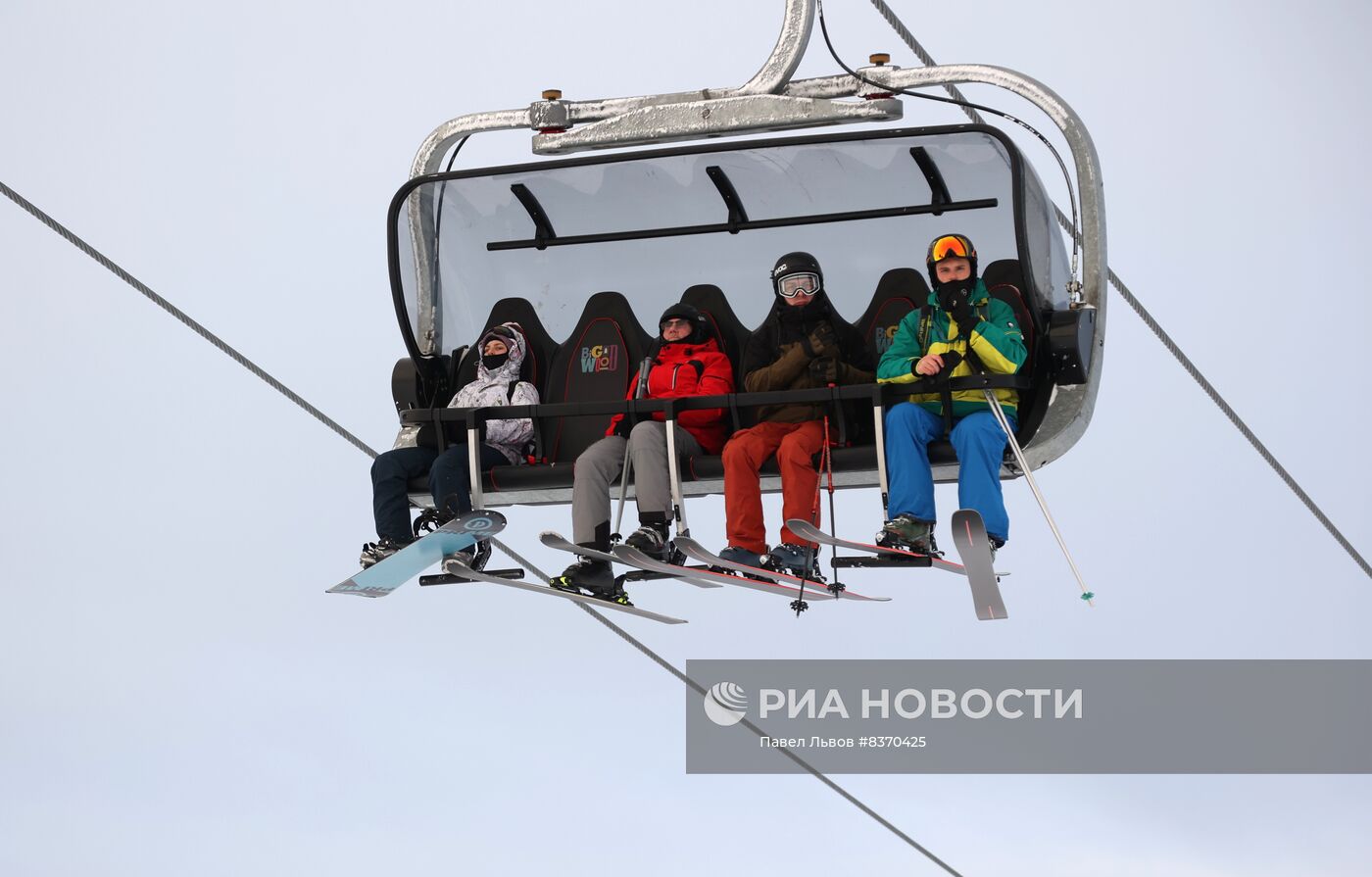 Горнолыжный курорт "Большой Вудъявр" в Мурманской области