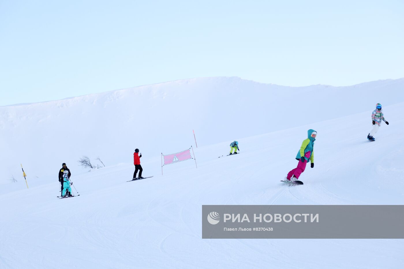 Горнолыжный курорт "Большой Вудъявр" в Мурманской области