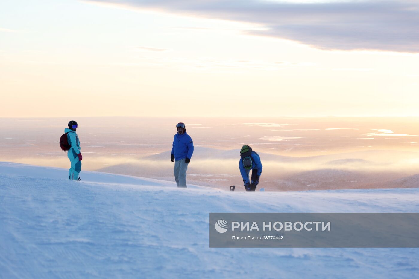Горнолыжный курорт "Большой Вудъявр" в Мурманской области