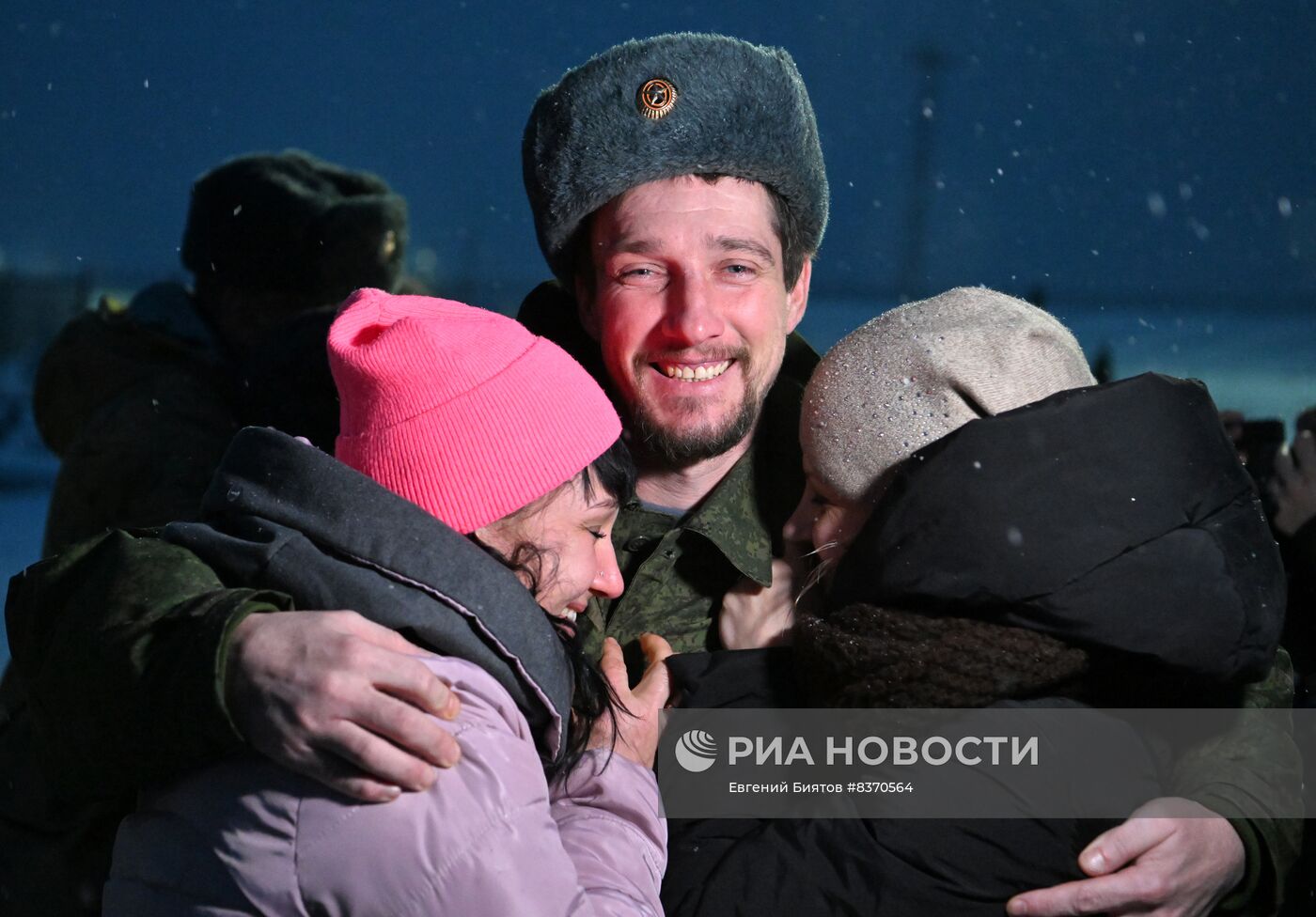 Возвращение российских военнопленных с территории Украины