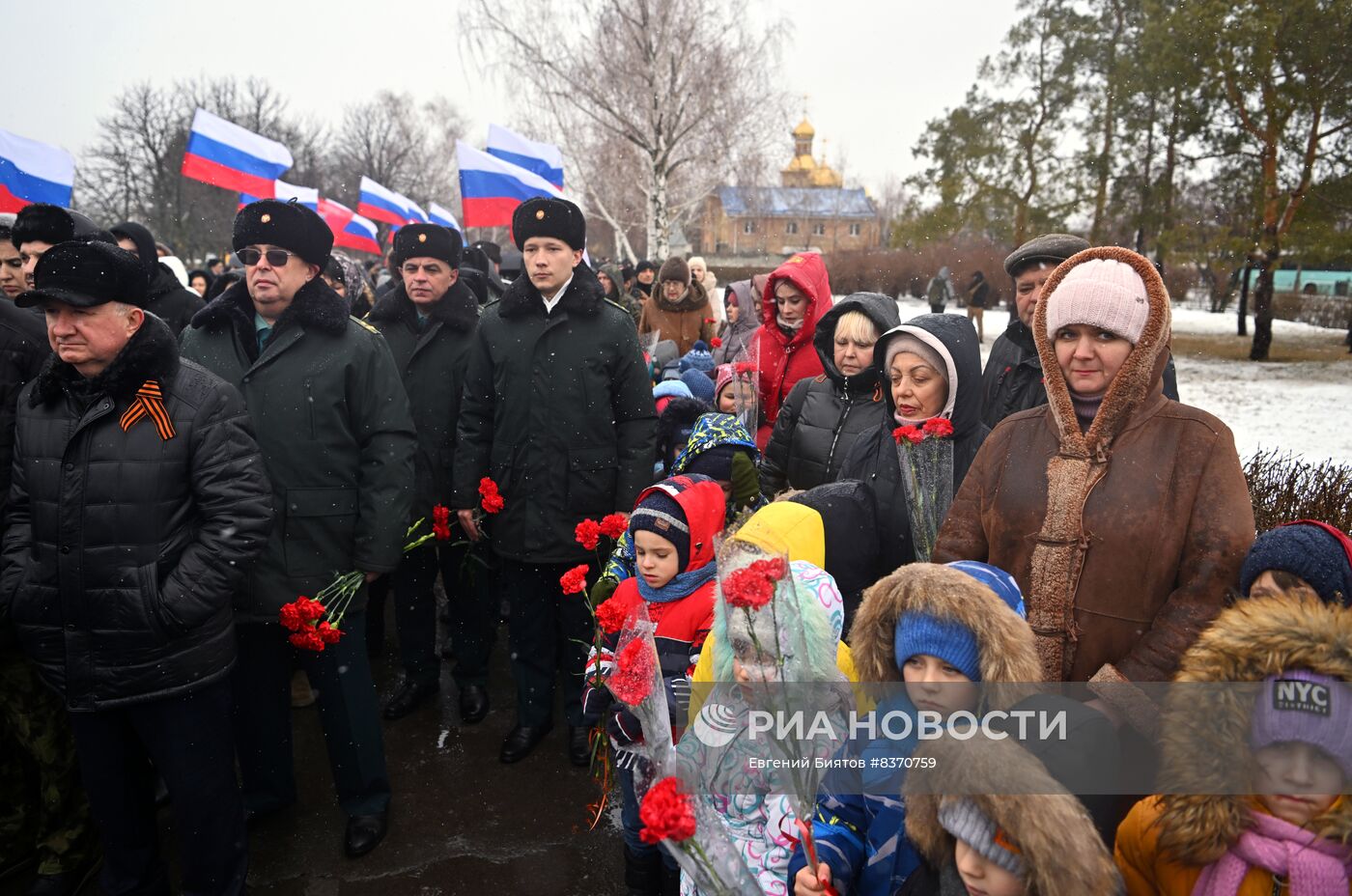 Празднование 80-летия освобождения Луганска от немецко-фашистских захватчиков