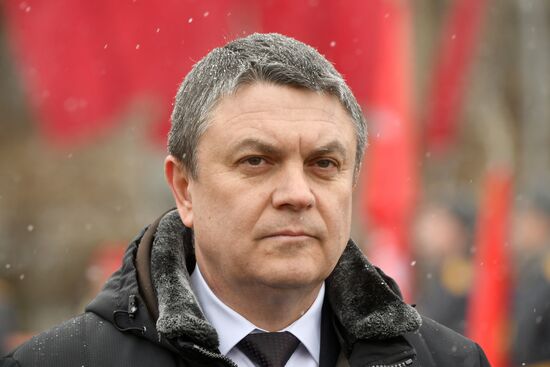 Празднование 80-летия освобождения Луганска от немецко-фашистских захватчиков