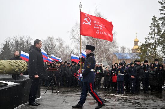 Празднование 80-летия освобождения Луганска от немецко-фашистских захватчиков