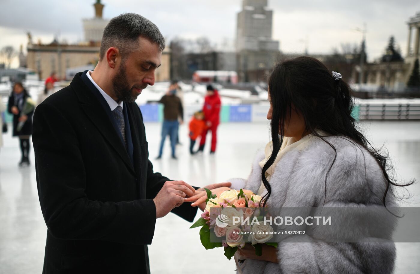 Празднование Дня всех влюбленных в Москве