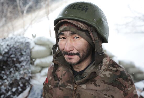 Бойцы ВС РФ на Авдеевском направлении