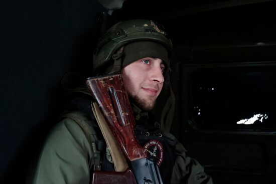 Бойцы ВС РФ на Авдеевском направлении